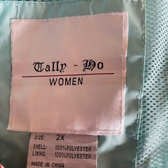 Vintage Tally Ho Women Windbreaker Jacket - Picture 8 of 8